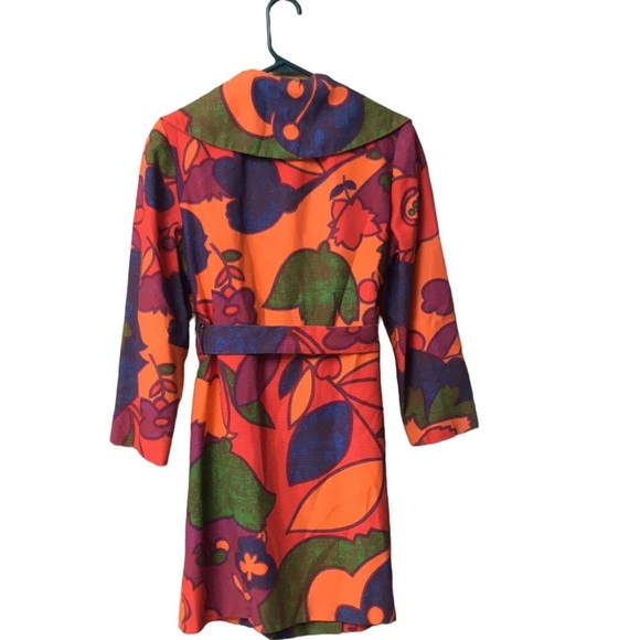 Paul R. Nissen vintage union made bold floral pattern lined jacket - Picture 2 of 6